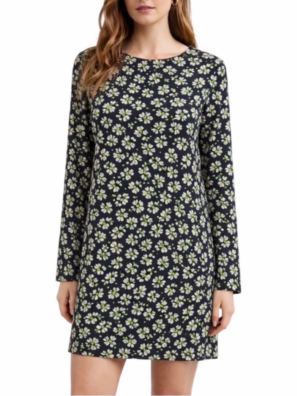 Marni Plumeria Floral Print Shift Dress - Size 44 (US 8)